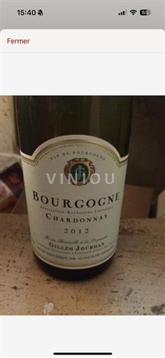 Borgonha AOP / AOC Gilles Jourdan Bourgogne 2012