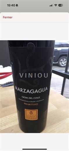 Sicilien Ikke specificeret DOCG Gioia Del Colle Marzagaglia 2011