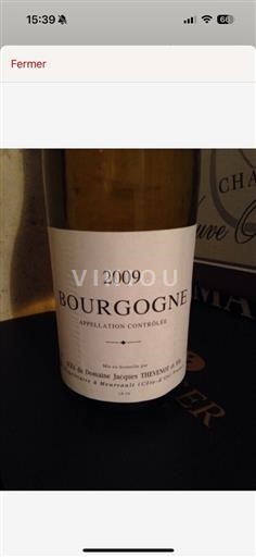 Borgonha AOP / AOC Jacques Thevenot Et Fils Bourgogne 2009
