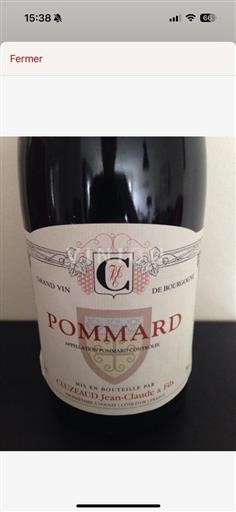 Bourgogne Pommard (blank) Jean Claude Cluzeaud Pommard 2006