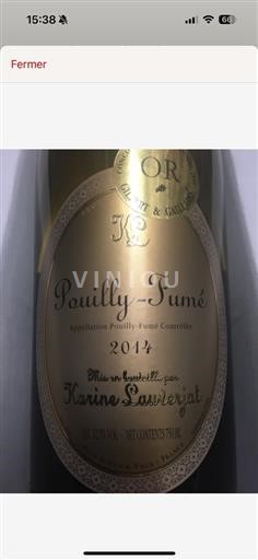 Thung lũng sông Loire Pouilly-fumé AOP / AOC Karine Lauverjat Karine Lauverjat 2019