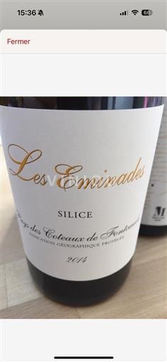 Languedoc ja Roussillon Fontcauden rinteet IGP / Vin de Pays Les Eminades Silice 2014