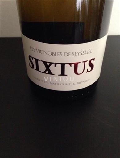 Alpi e Paesi Rodaniani Collines Rodanesi IGP / Vin de Pays Les Vignobles De Seyssuel Sixtus 2013