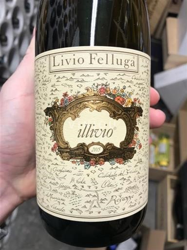 Wines of Friuli Venezia Giulia Colli Orientali del Friuli DOP / DOC Superiore Livio Felluga Illivio Illivio 2015