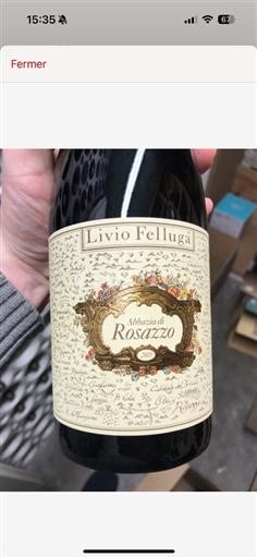 Friuli-Venezia Giulia Colli Orientali del Friuli (blank) Livio Felluga Rosazzo Rosazzo 2015