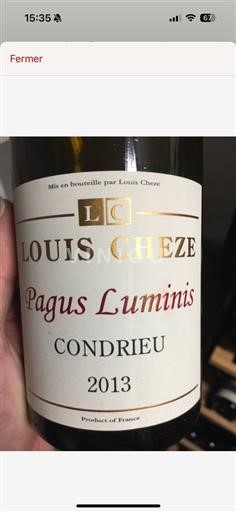 Rhône-dalen Condrieu (blank) Louis Cheze Pagus Luminus 2013