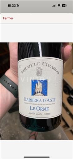 Piamonte Barbera d'Asti DOCG Michele Chiarlo Le Orme 2017