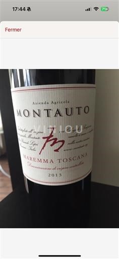 Toscane Maremma IGT / IGP Montauto Montauto 2013