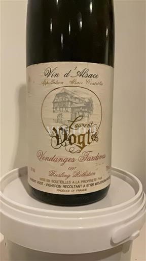 Alsacia No especificado Domaine Laurent Vogt Vendanges Tardives 1997