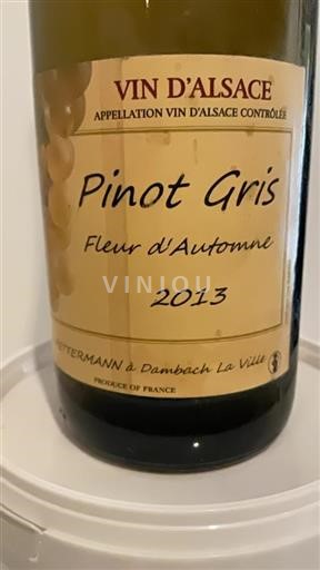 Alsacia No especificado Pettermann Fleur d'Automne 2013