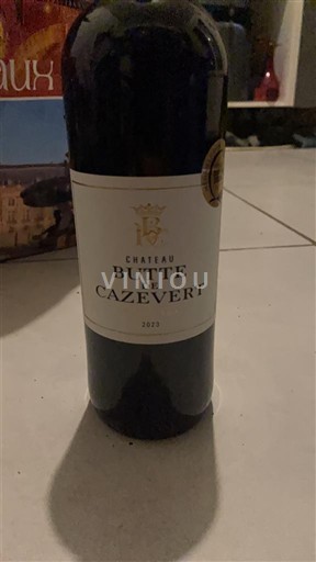 Bordeaux Château Butte De Cazevert 2023