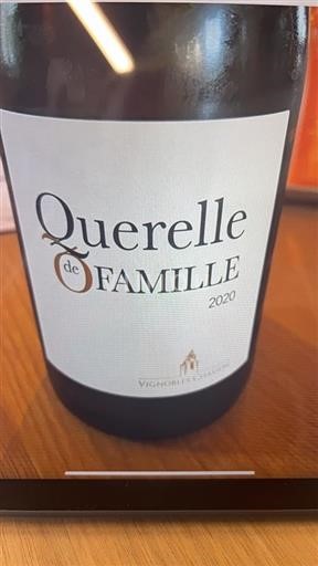 Provenza, bassa valle del Rodano, Corsica Vaucluse Vignoble Chasson Querelle De Famille 2020