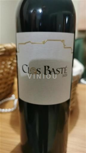 Lounais-Ranska Madiran Clos Basté 2020