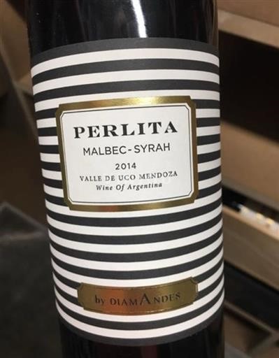 Mendoza Valle de Uco Diamandes Perlita 2014