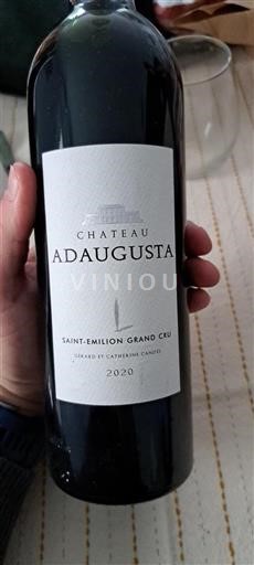 Bordeaux Saint-Émilion Grand Cru Grand Cru Château Adaugusta 2020