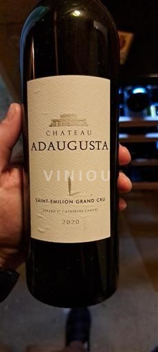 Bordéus Saint-Émilion Grand Cru Grand Cru Château Adaugusta 2020