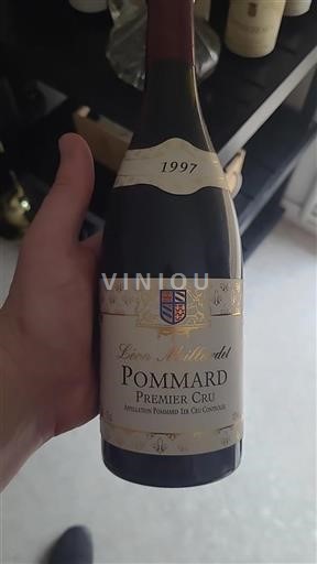 Vin Rouge sec Léon Millaud 1997 France Bourgogne Pommard AOC Premier Cru