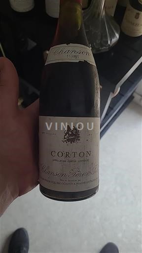 Burgundy Corton Grand Cru Chanson Père & Fils 1981