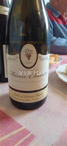 Burgundy Mâcon and Mâcon-Villages Cédric Et Patrice Martin 2015