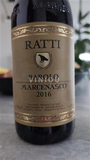 Piemonte Barolo Ratti Marcenasco 2016