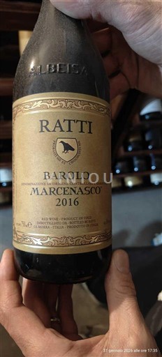 П'ємонт Бароло Ratti Marcenasco 2016