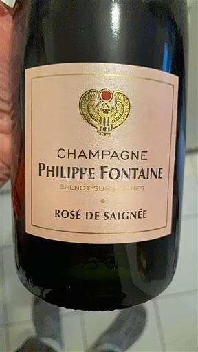 Champagne Nespecifikováno Philippe Fontaine Rosé de Saignée Neročník