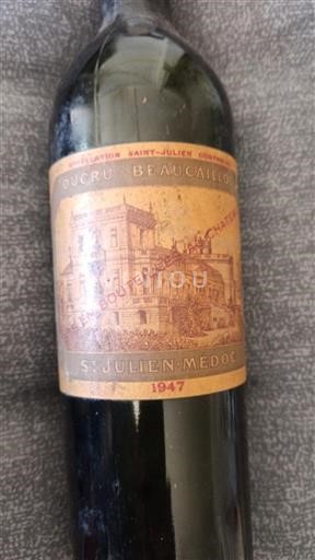 Bordeaux Saint-Julien Grand Cru Château Ducrubeaucaillou 1947