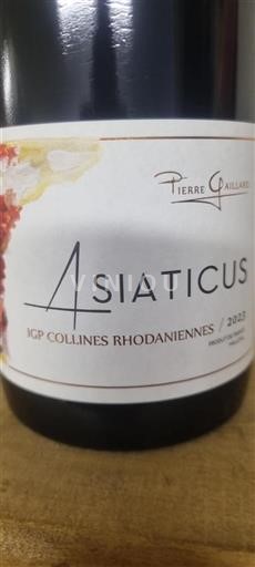 Alpi e Paesi Rodaniani Collines Rodanesi Domaine Pierre Gaillard Asiaticus 2023