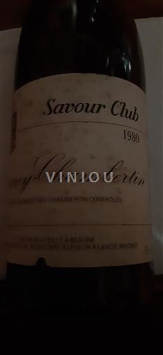 Burgundija Gevrey-chambertin Grand Cru Savour Club 1980