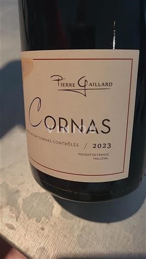 Rhône-dalen Cornas Pierre Gaillard 2023