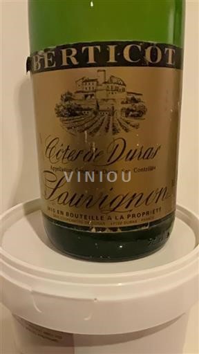 Südwestfrankreich Côtes de Duras Berticot Sauvignon 1988