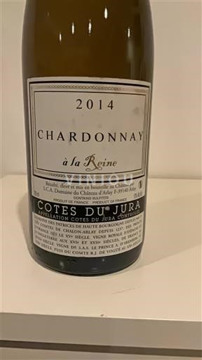 Wines Blanc sec à la Reine Château Arlay 2014 France Jura Côtes du Jura AOC