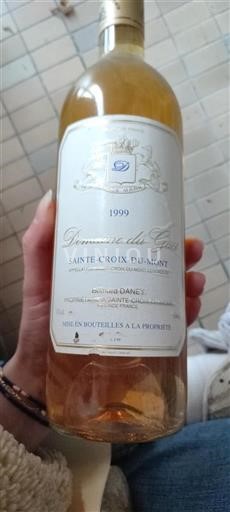 Bordeaux Sainte-Croix-Du-Mont Domaine Gaut 1999