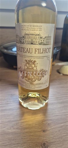 Bordeaux Sauternes Château Filhot 2020