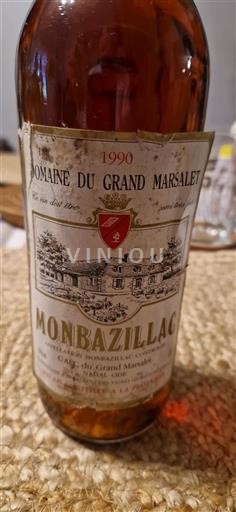Sydväst Monbazillac Château Grand Marsalet 1990