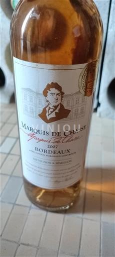 Burdeos Bordeaux Marquis De Chasse 2007
