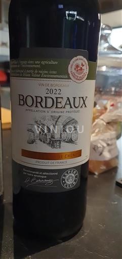 Bordeaux Élevé En Fût De Chêne 2022