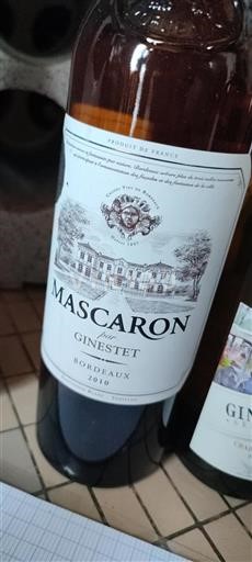 Bordeaux Maison Ginestet 2010