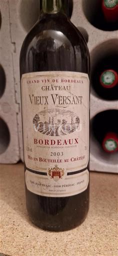 Bordeaux Château Vieux Versant 2003