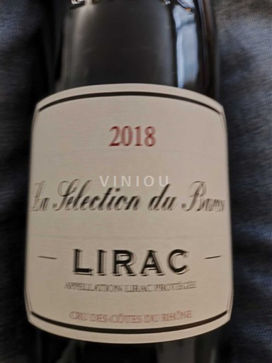 Rhônen laakso Lirac La Sélection Du Baron 2018