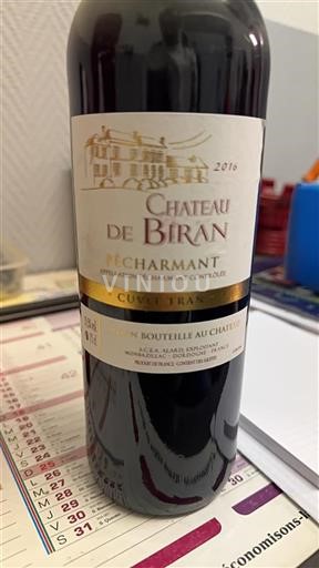 Südwestfrankreich Pécharmant Château Biran Franck 2016