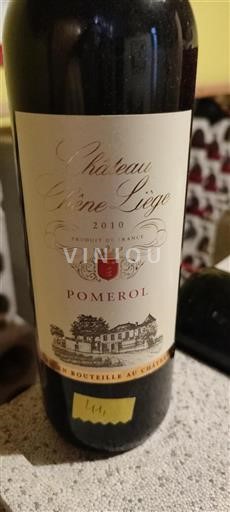 Burdeos Pomerol Château Chêne Liège 2010