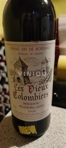 Bordeaux Médoc Les Vieux Colombiers 1998
