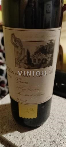 Bordeaux Graves Villa Belair 2012