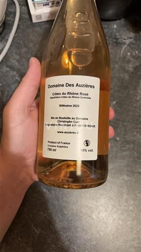 Rhône-dalen Côtes-du-Rhône Domaine Des Auzières 2022