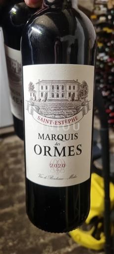 Bordeaux Saint-Estèphe Château Des Ormes 2020