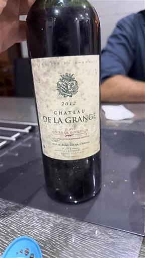 Bordeaux Blaye Côtes de Bordeaux La Grange 2012