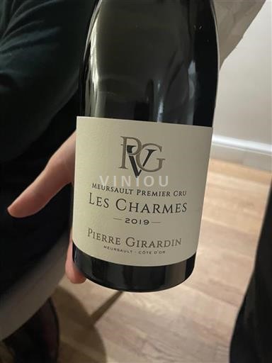 Bourgogne Meursault Premier Cru Pierre Girardin Les Charmes 2019