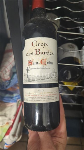 Bordeaux Saint-Émilion Château Croix Des Bardes 2016