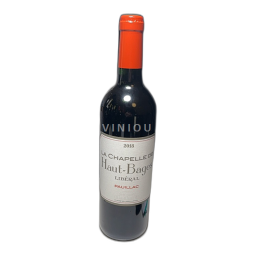 Bordeaux Pauillac Château Hautbages Libéral La Chapelle de Haut-Bages 2018